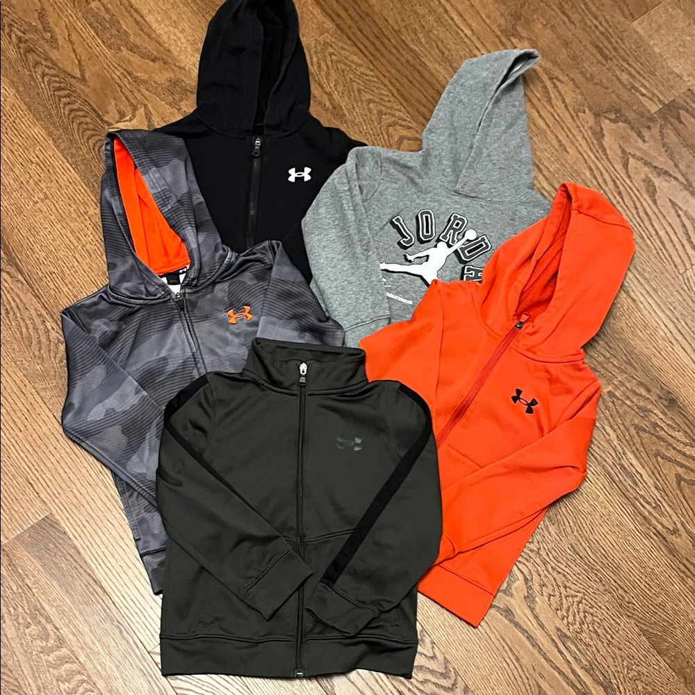 Under Armour and Jordan Hoodies Collection